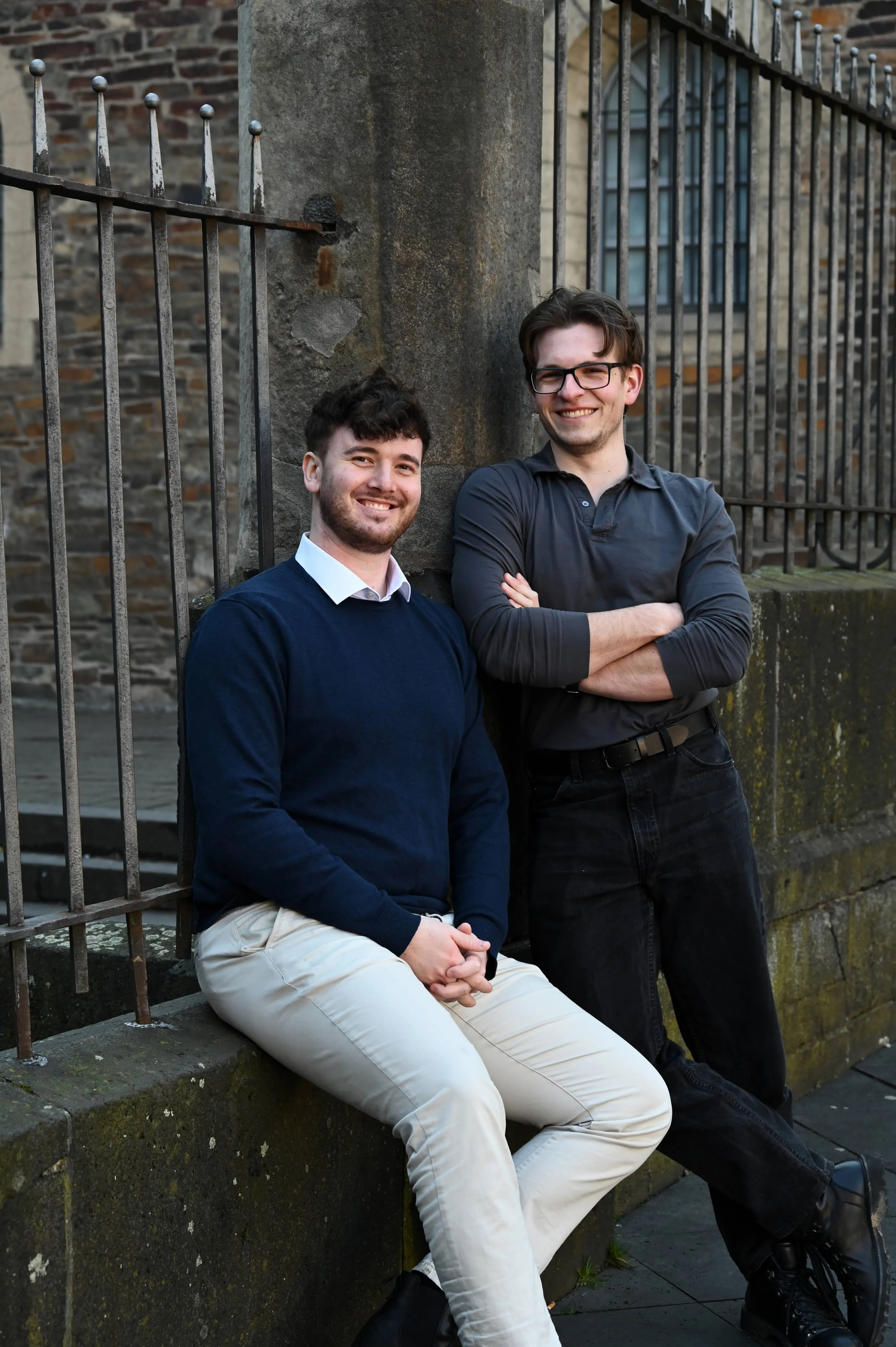 Leon Schallenberg und Timo Zander, die Gründer der Treffplan GmbH